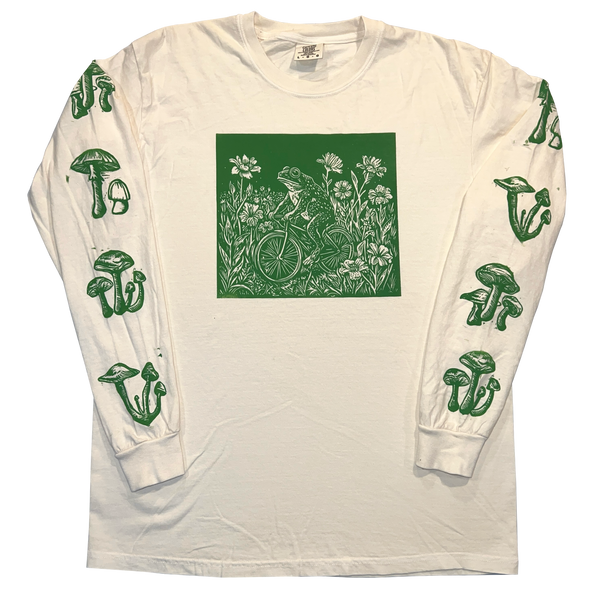 Biking Frog Long Sleeve