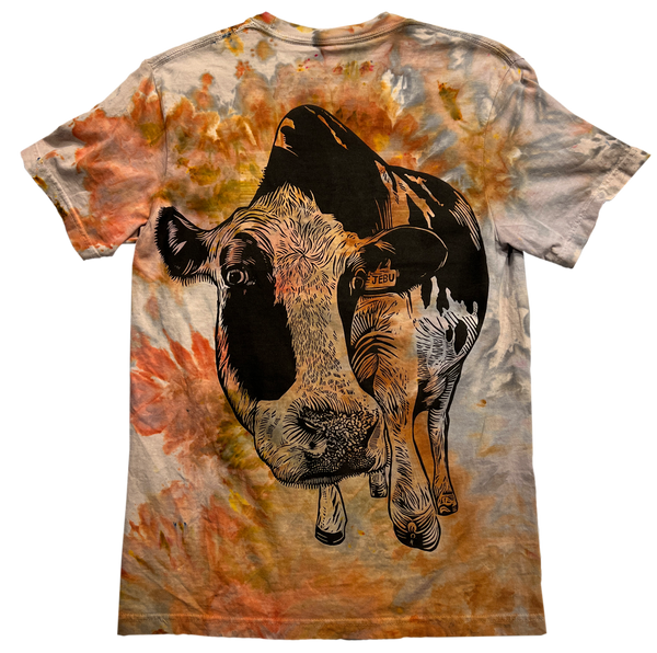 Cow Snow-Dyed Shirt