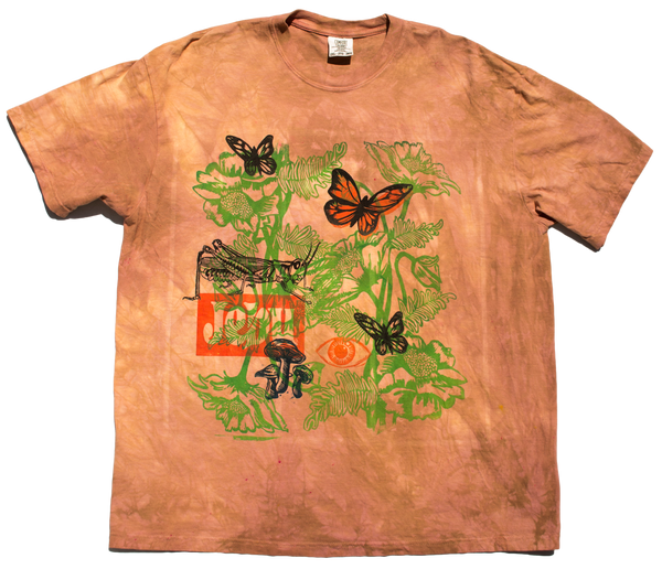 Woodcut Collage Tee